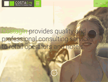 Tablet Screenshot of costagin.com